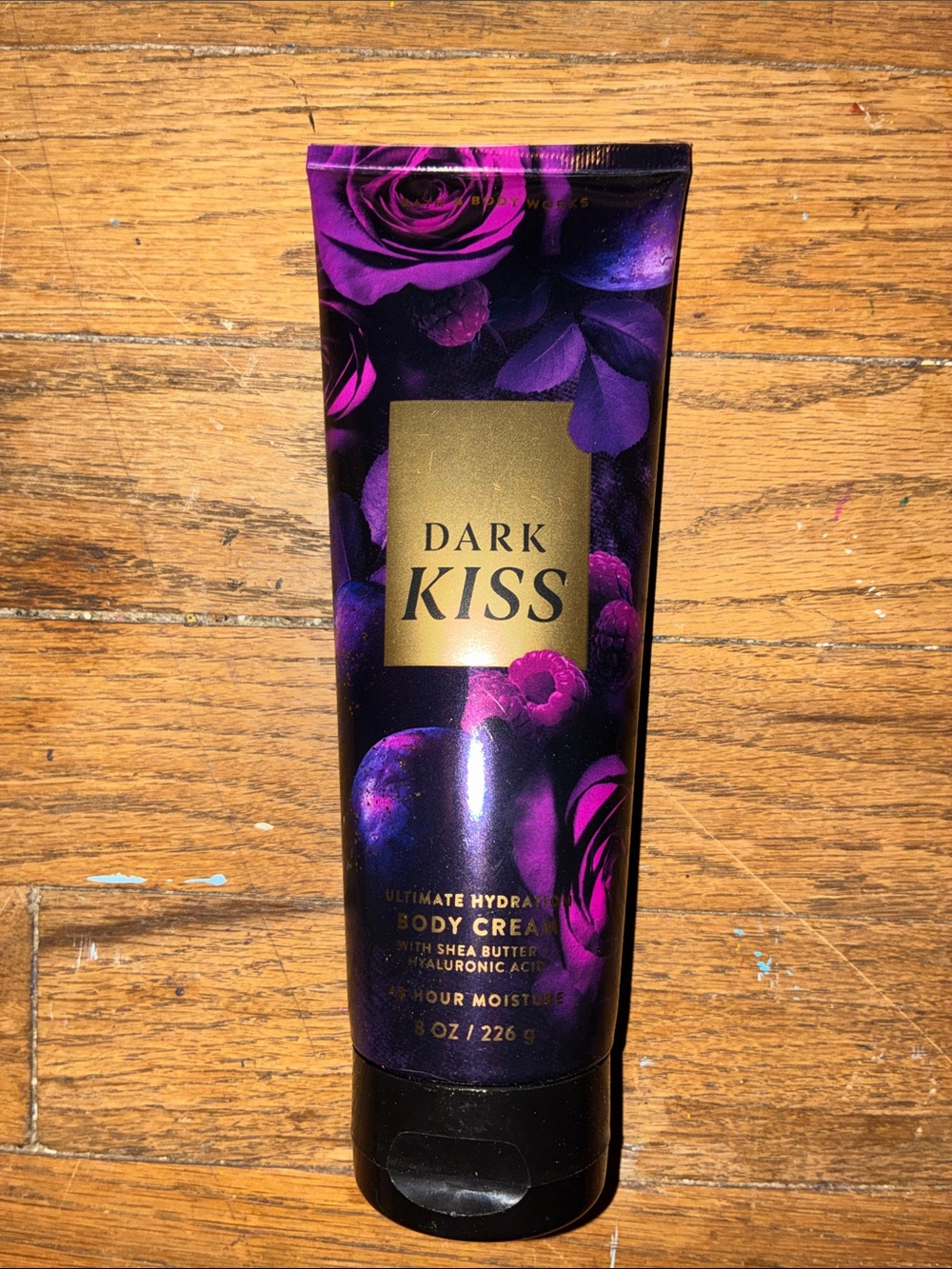 Bath & Body Works Dark Kiss Body Cream - Purple and Gold